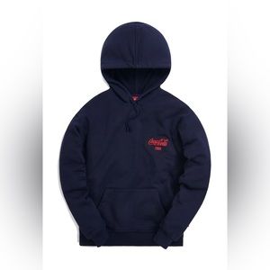 Brand new Kith x Coca Cola Ribbon logo hoodie size XS